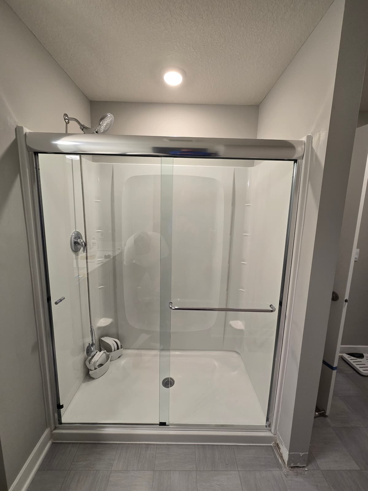 Glass installation showcase